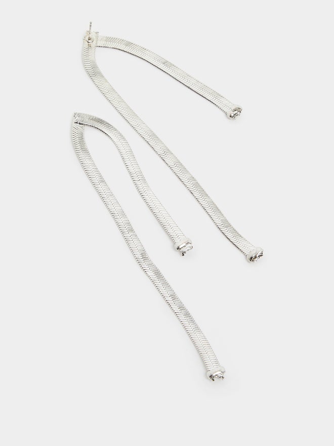 Styli Styli Long Chain Dangle Earrings - Image 3