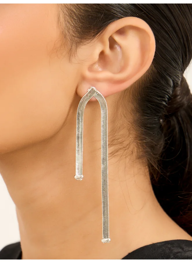 Styli Styli Long Chain Dangle Earrings