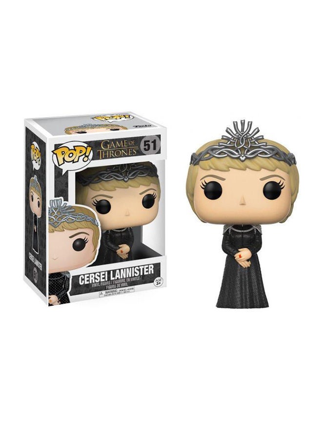 نيبمينينت دمية برأس كبير هزاز بتصميم شخصية سيرسي لانستر من مسلسل "Game Of Thrones"