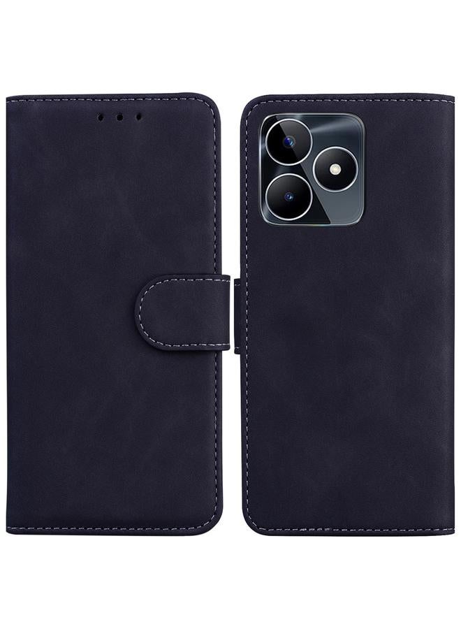 اس-توب جراب هاتف Realme C53 / Narzo N53 من الجلد الطبيعي بلون نقي - Image 1