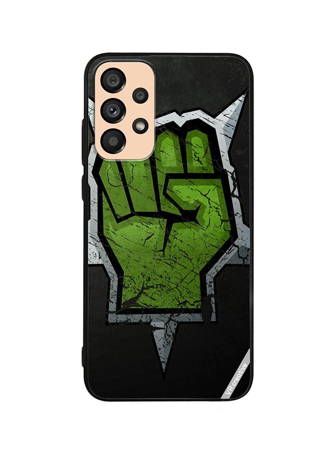 VR CREATIVE Protective Case Cover For Samsung Galaxy A33 5G Hulk Design Multicolour - Image 1