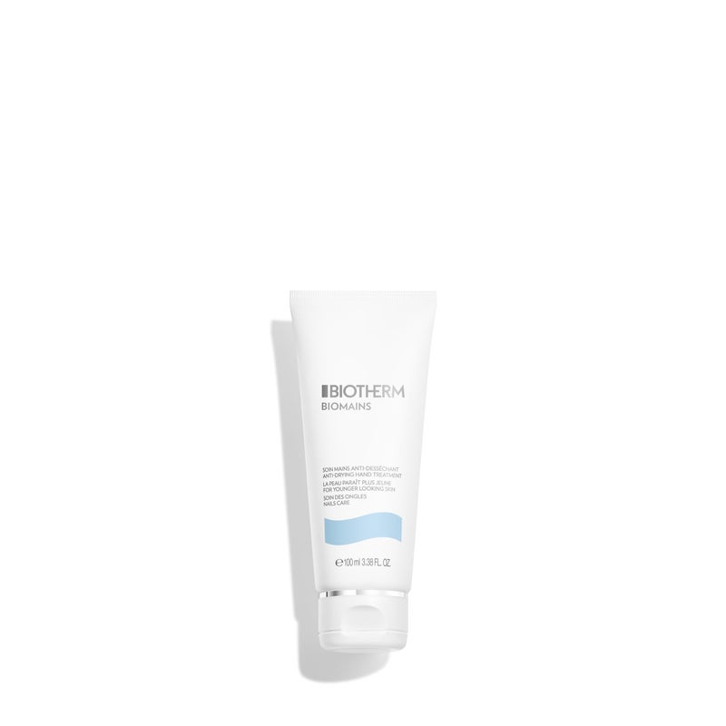 Biotherm Biomains Age-delaying Cream For Hands & Nails, Hand Cream, Smoothes And Softens Hand Skin For Younger Looking Hands, Powered By Biotech Plankton, Vitamin E And Panthenol, 3.4 Fl. Oz. - Image 1