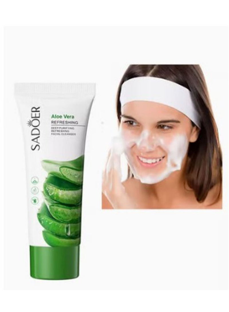 SADOER Moisturizing and cleansing with aloe vera extract 100 grams - Image 1