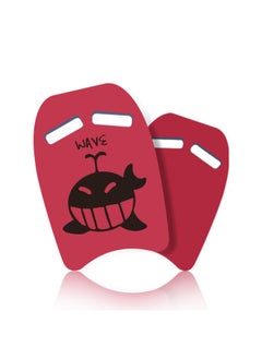Wave A- Shaped Floating Board Beginner Training Swimming Equipment Back Floating Adult Children Cartoon Swimming Floating Board-Color:Red Whale