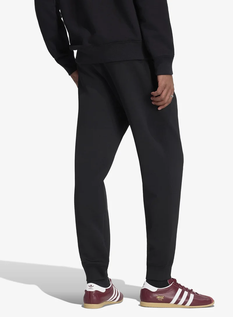 Adidas Originals BLACK Trefoil Essential Spacer Track Pants for Men | Best Price UAE