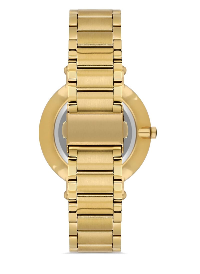 Omax Men's Luxury Wristwatch, Watches for Men, Stainless Watches, Silver Steel Band, Black Analog Dial, Waterproof Watch, 1 Year Warranty - Image 3