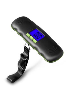 Generic Portable Digital Luggage Scale with Backlit Display, 110LB Capacity Hanging Baggage Scale for Travel, Features Scale Lock and Hook, Battery Included.  - Image 1