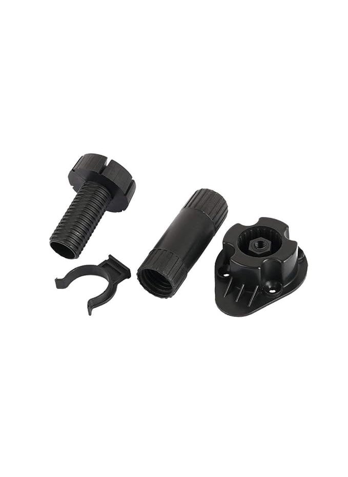 Huns Kitchen & Interior Huns Kitchen Interior Kitchen Bedroom Plastic Adjustable Cabinet Legs Foot Black 4pcs  - Image 3