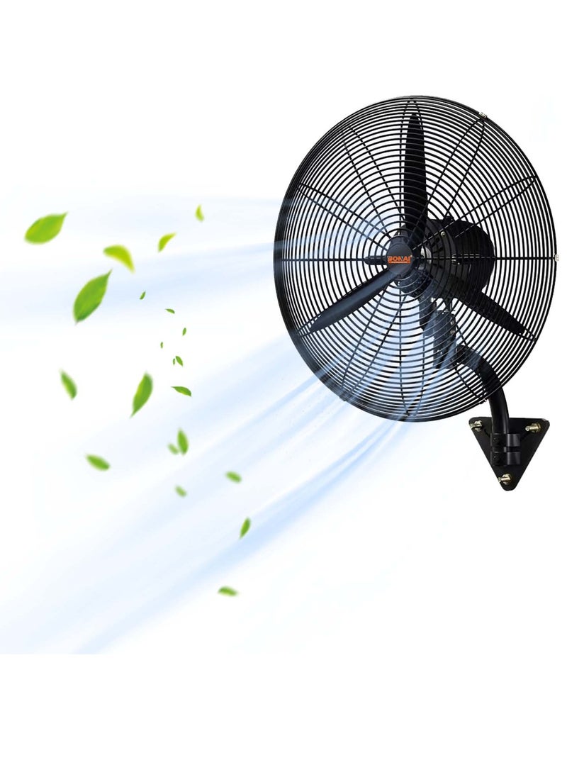 BONAI Bonai 26-Inch Wall Fan, 230W, 145 m³/min Airflow, Durable Metal Pedals, Ideal for Bedroom, HK-ST-65  - Image 1
