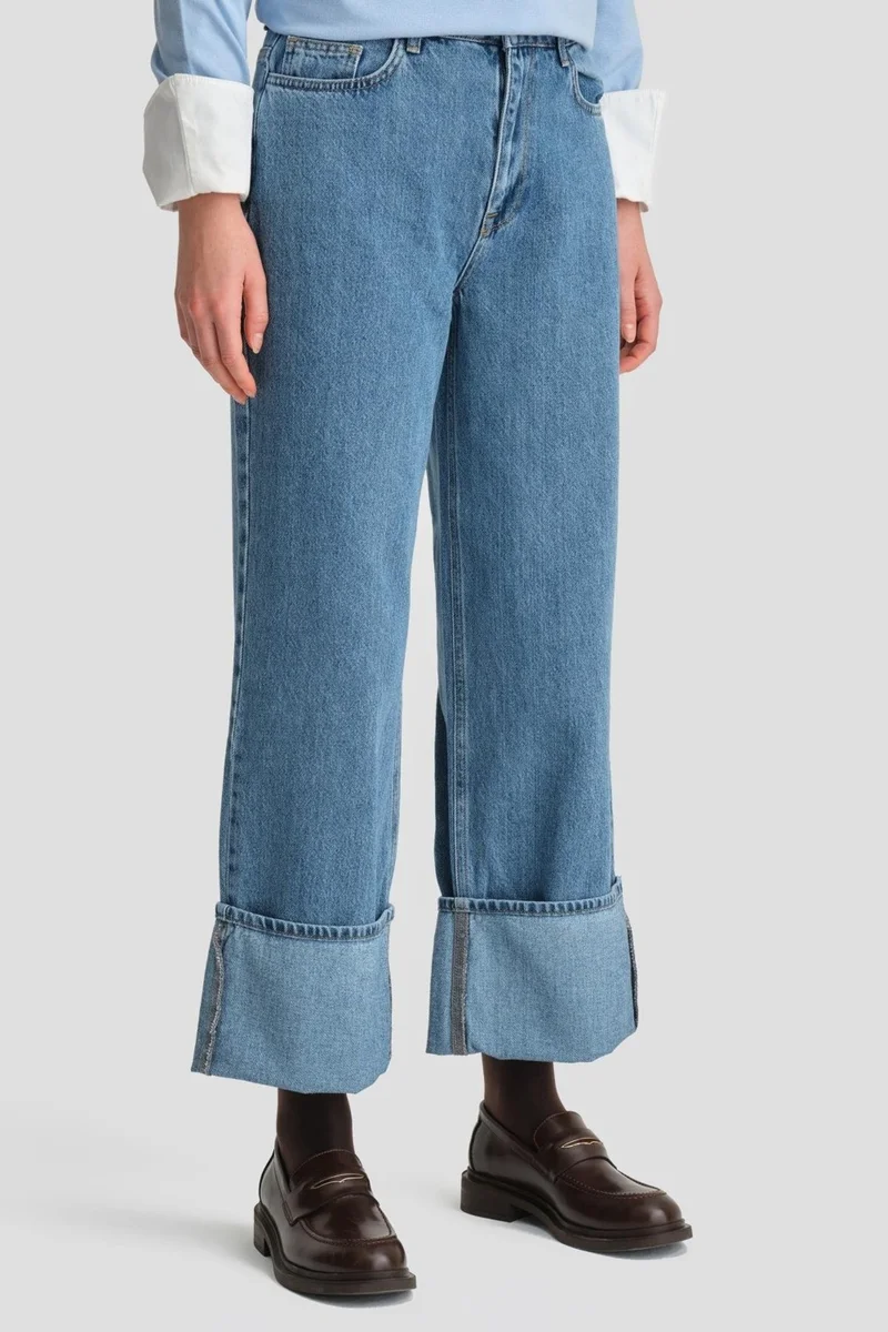 ARMINE Denim Trousers 24Kd3410 Light Blue