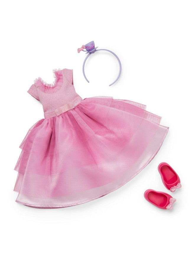 American Girl American Girl WellieWishers 14.5-inch Doll Ready to Be Royal Outfit with Teacup Headband and Ballet Flats, For Ages 4+  - Image 1