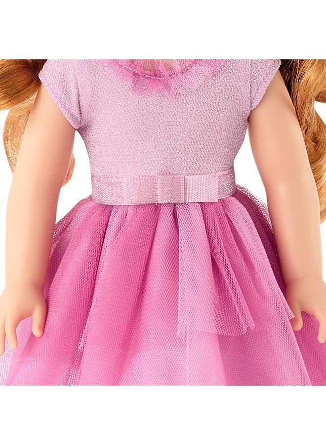 American Girl American Girl WellieWishers 14.5-inch Doll Ready to Be Royal Outfit with Teacup Headband and Ballet Flats, For Ages 4+  - Image 3