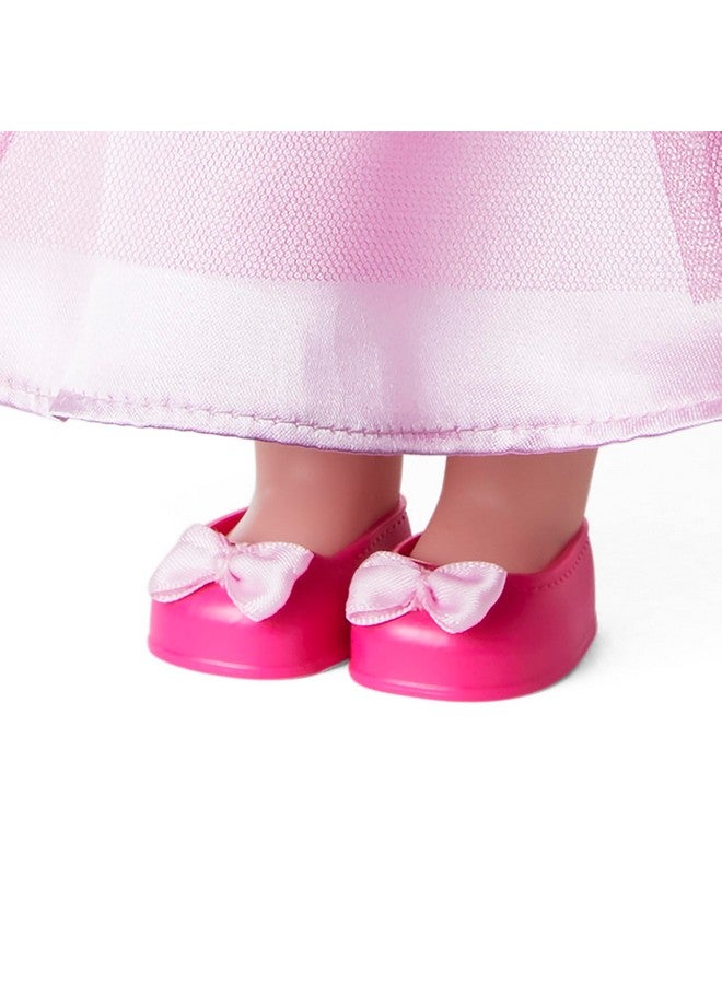 American Girl American Girl WellieWishers 14.5-inch Doll Ready to Be Royal Outfit with Teacup Headband and Ballet Flats, For Ages 4+  - Image 4