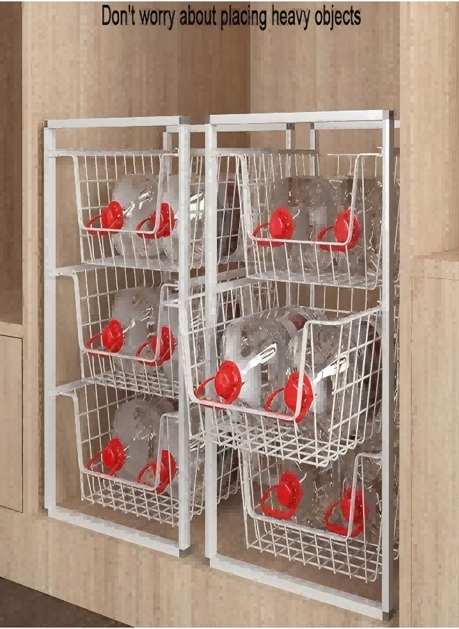 Generic 3-Tier Sliding Closet Organizer and Drawer Storage Rack, Stackable Storage Bins for Jeans, Sweaters, Wardrobe Containers  - Image 5