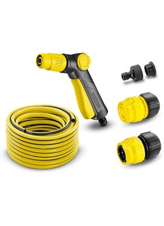 KARCHER Hose Set 20 M Standard Hose 1 2" Spray Gun G3 4 Brass Tap Adaptor With G1 2 Reducer 2 Universal Connectors One With Aqua Stop  - Image 1