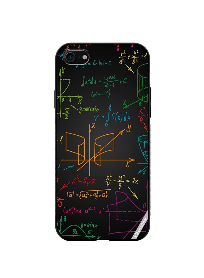 VR CREATIVE Protective Case Cover For Apple iPhone SE (2022) Math Design Multicolour - Image 1