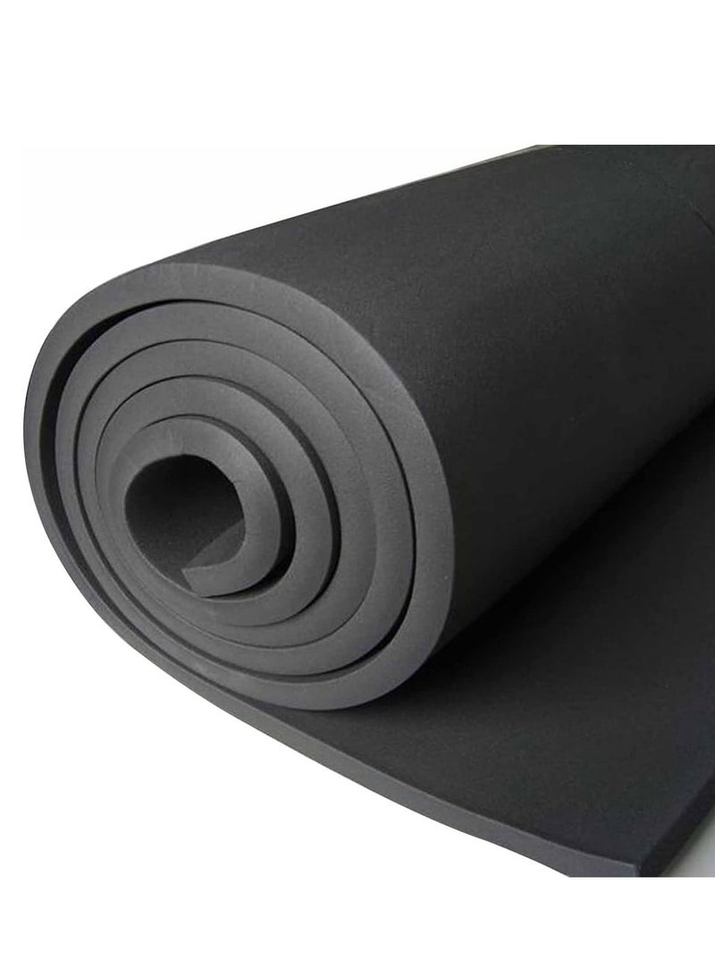 RACO Pipe Insulation Foam Soft Rubber Sheet Roll to Protect Pipes and Heat Preservation Moisture-Proof Waterproof Thermal Insulation (13MM, NON ADHESIVE) - Image 1
