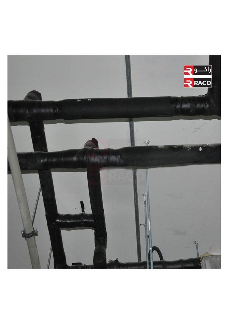 RACO Pipe Insulation Foam Soft Rubber Sheet Roll to Protect Pipes and Heat Preservation Moisture-Proof Waterproof Thermal Insulation (13MM, NON ADHESIVE) - Image 4