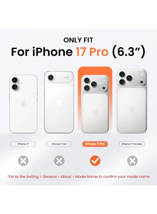 أكاليكس جراب سيليكون متوافق مع iPhone 17 Pro، جراب هاتف سيليكون سائل رفيع مع مصد مطاطي ناعم مقاوم للصدمات مع بطانة من مادة TPU | أزرق - Image 2