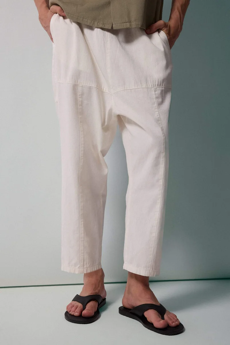Defacto  Wide Leg Trousers for Men | Best Price UAE
