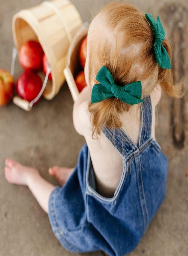 Sugarmelon 24 Pcs Baby Girl Hair Bow Clip Barrettes for Toddlers Kids Girls Pigtails Hair Bows Alligator Clips in Pairs - Image 5