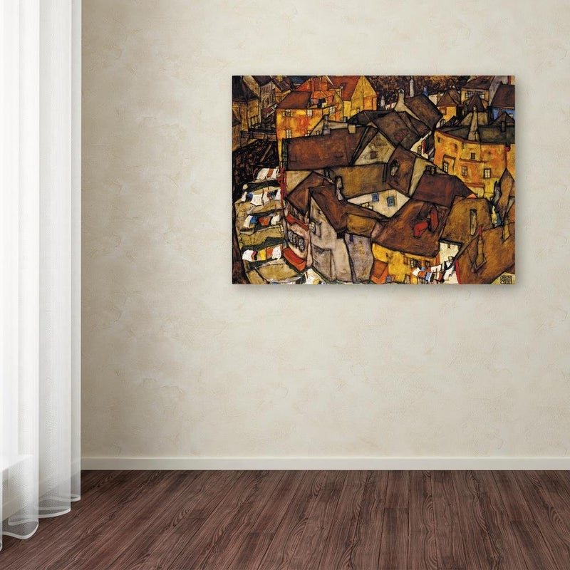 Trademark Fine Art Crescent of Houses Wall Decor - Image 2