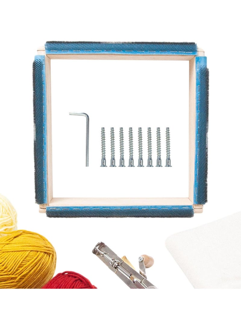 GGOOT Embroidery Hoops | Reusable DIY Scroll Frame for Cross with Needle - Hand Embroidery Supplies Wood DIY Hoop Sewing Tool for Cross, Needle, Thread  - Image 1