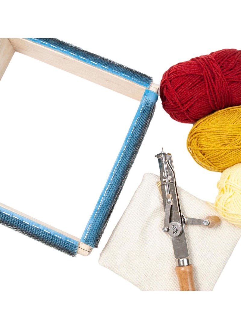 GGOOT Embroidery Hoops | Reusable DIY Scroll Frame for Cross with Needle - Hand Embroidery Supplies Wood DIY Hoop Sewing Tool for Cross, Needle, Thread  - Image 5
