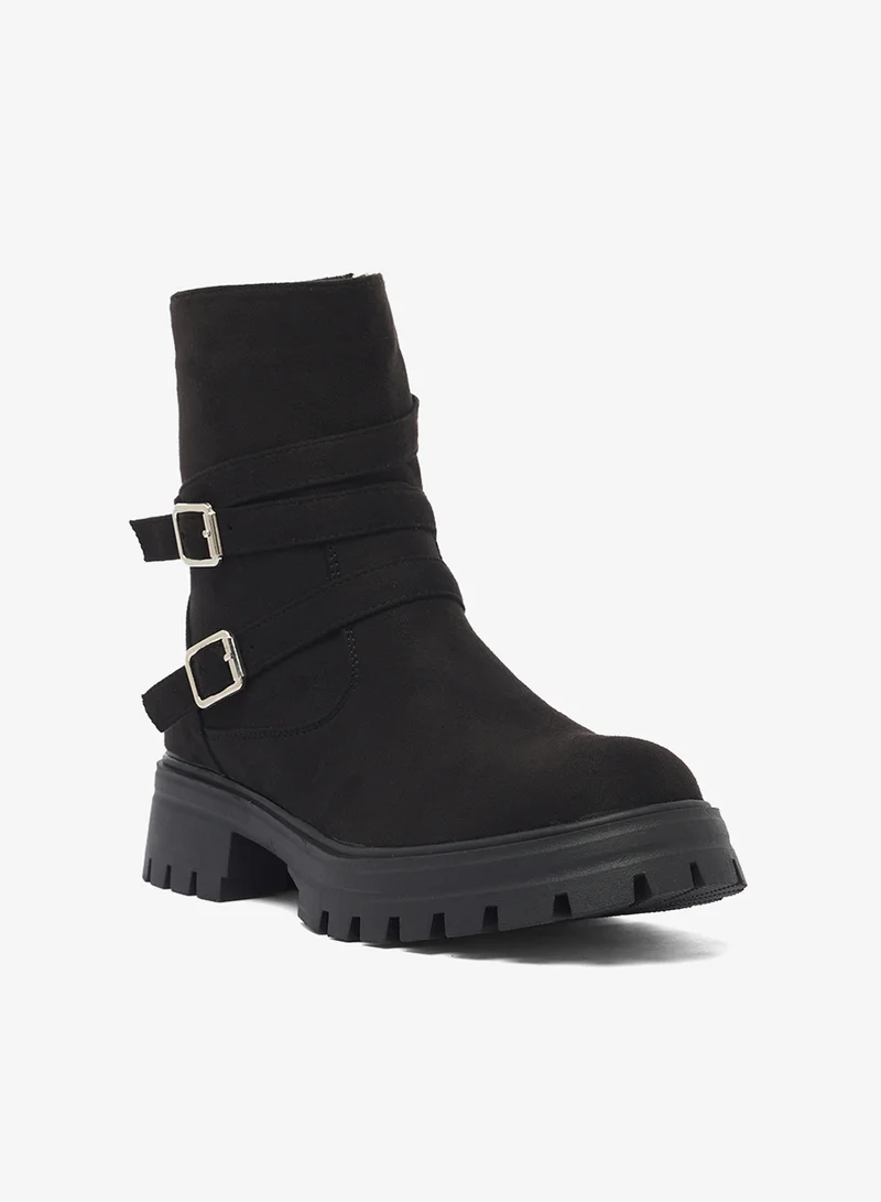 ELLA Chunky Sole Ankle Boots