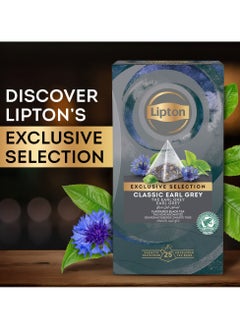 Lipton Exclusive Selection Earl Grey Tea 25 Teabags (50g)  - Image 2