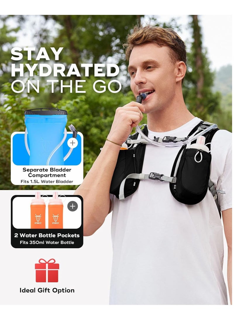 Generic Running Backpacks Lightweight Pack Functional Running Vest 5L - Image 2