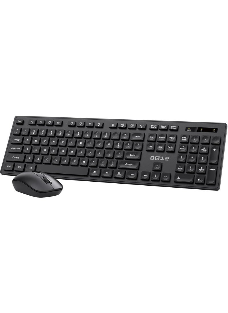 DM - K12 Wireless 2.4ghz English Q Keyboard and Mouse Set - Image 1