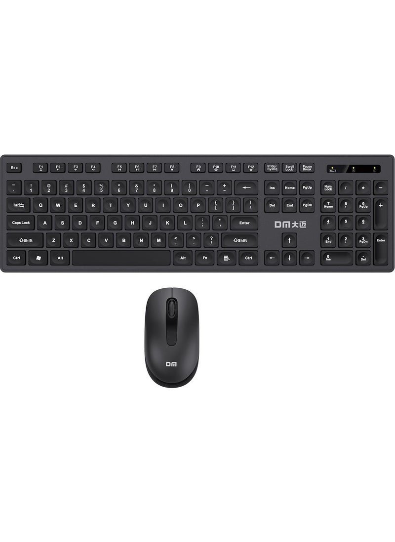DM - K12 Wireless 2.4ghz English Q Keyboard and Mouse Set - Image 1