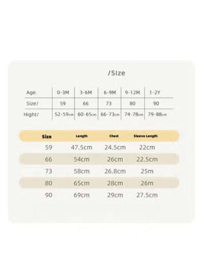 RedMapleTEK Baby Thermal Underwear for Spring and Autumn, 3-piece Set  - Image 3