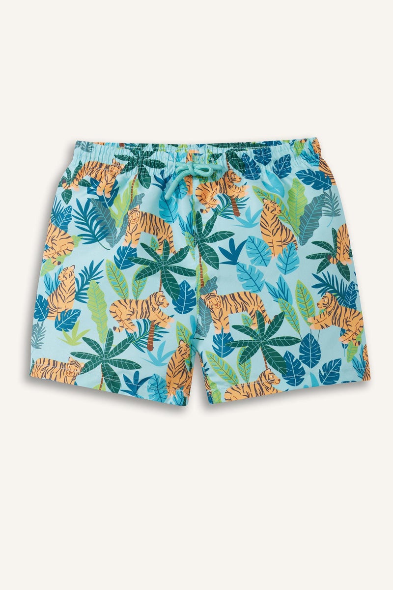 DeFacto Baby Boy Regular Fit Animal Swim Shorts - Image 2