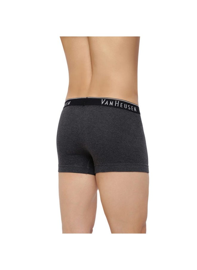 فان هيوزن سراويل داخلية للرجال من Van Heusen - قطن ممشط بنسبة 100% - عبوة من قطعتين - مضادة للبكتيريا، تحافظ على اللون منعشًا، وتمتص الرطوبة_10042_Anthra Mel, Grey Mel_S  - Image 5