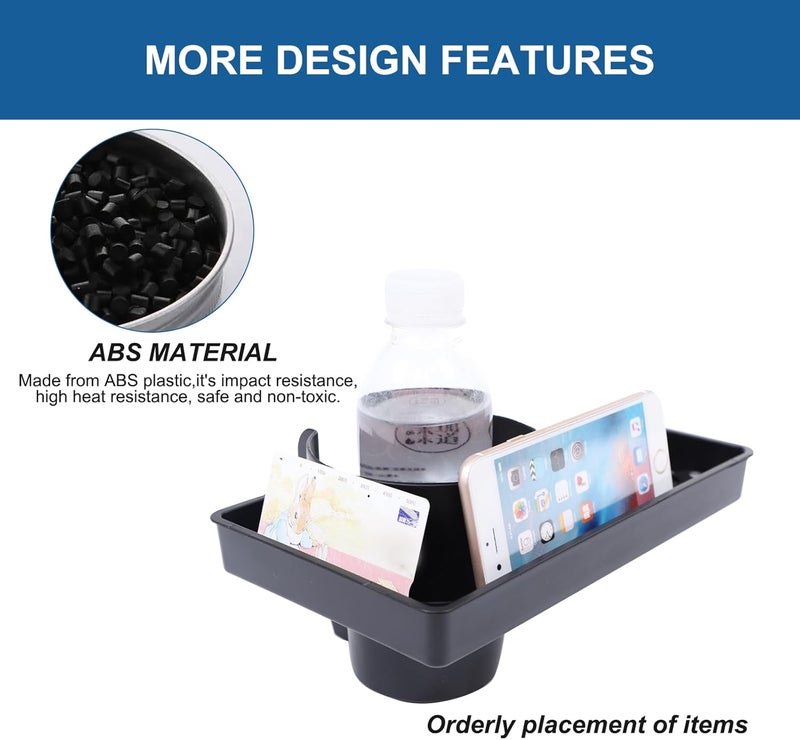 Bekantogy Car Center Console Storage Tray for INEOS Grenadier 2022-2024 with Cup Holder - Image 3