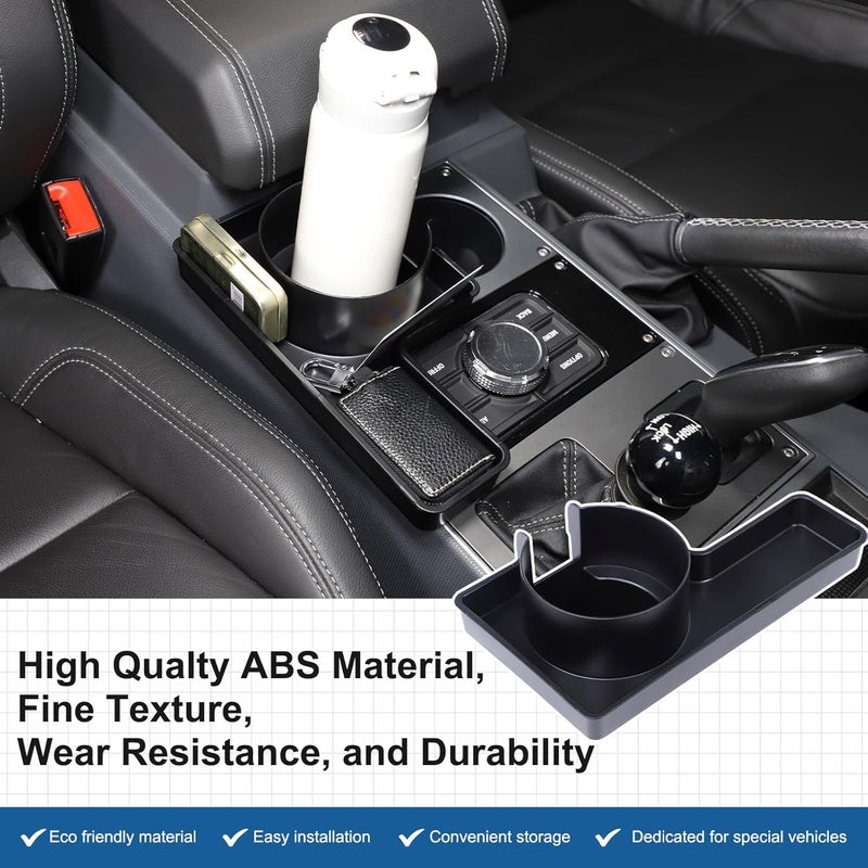 Bekantogy Car Center Console Storage Tray for INEOS Grenadier 2022-2024 with Cup Holder - Image 5