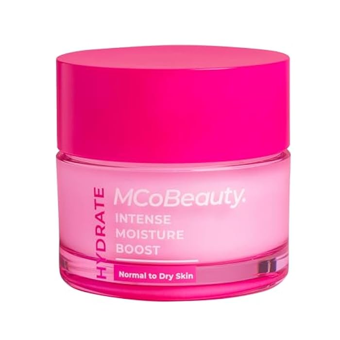 MCoBeauty - Hydrate Intense Moisture Boost - Rich Cream with Panthenol and Barrier Support - Daily Hydrating Moisturiser for Dehydrated Skin - Moisturizer Face Cream - Image 1