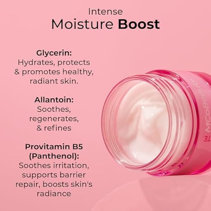 MCoBeauty - Hydrate Intense Moisture Boost - Rich Cream with Panthenol and Barrier Support - Daily Hydrating Moisturiser for Dehydrated Skin - Moisturizer Face Cream - Image 3