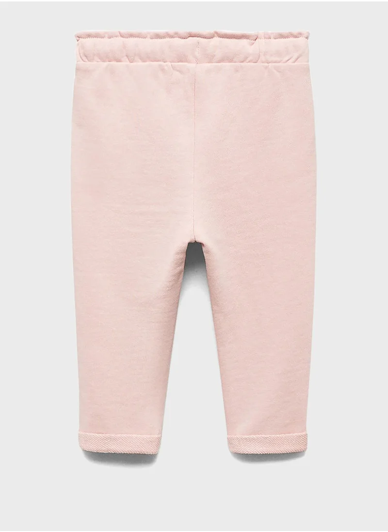 MANGO Infant Drawstring Trousers