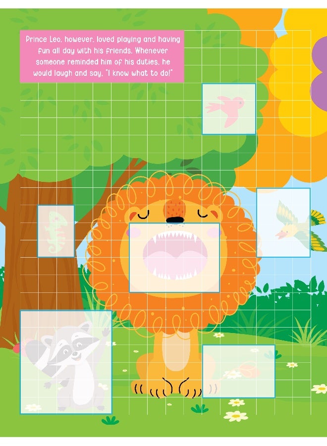 Dreamland كتاب نشاط ملصقات بيكسل: رحلة ليو - أكثر من 1,400 ملصق للأطفال من عمر 4 سنوات فما فوق | فن بيكسل ذو طابع مغامرة، ألغاز ملصقات - Image 3