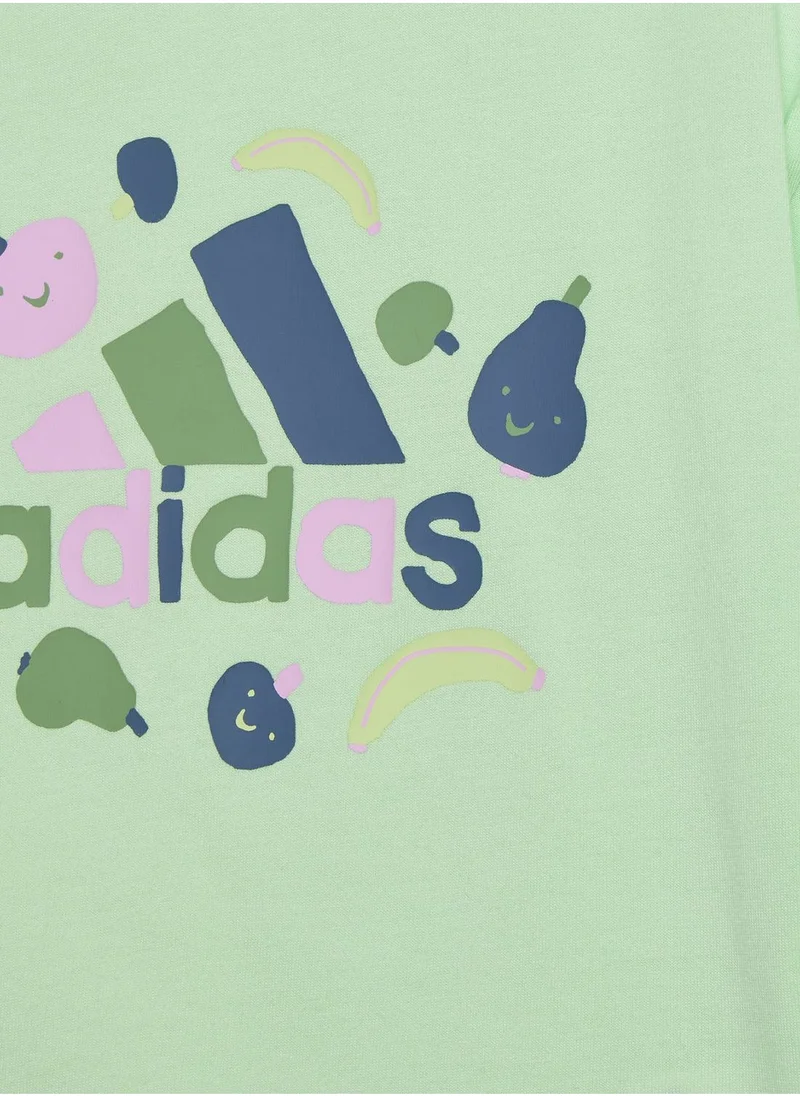 Adidas Infants Essentials Allover Printed T-Shirt Set