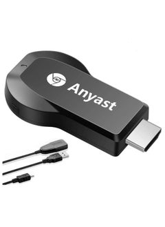 WiFi Display Dongle, 4K Wireless HDMI Display Adapter, 1080P Mobile Screen Mirroring Receiver Dongle to TV/Projector Receiver Compatible with Android Mac i-OS Windows