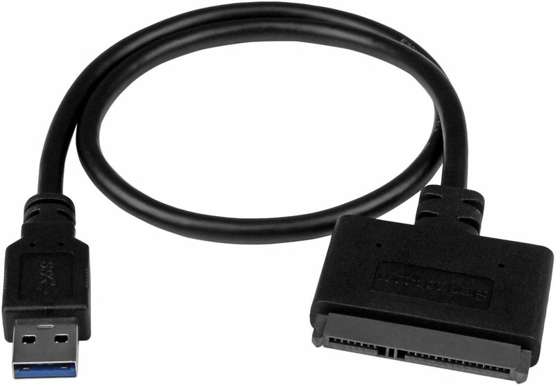 StarTech .com محول USB 3.1 إلى قرص صلب SATA بحجم 2.5 بوصة - USB 3.1 الجيل 2 بسرعة 10Gbps مع دعم UASP لمحول تخزين HDD/SSD خارجي (USB312SAT3CB) - Image 1