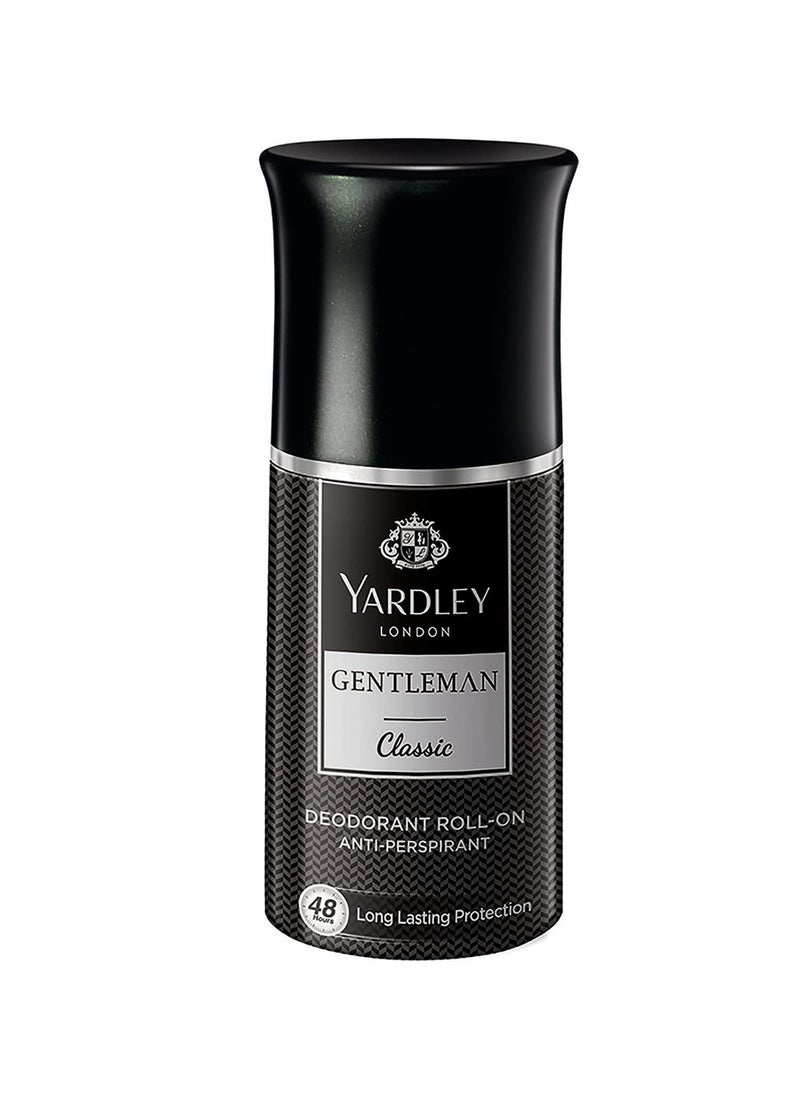 Yardley Yardley London Gentleman Classic Deodorant Roll-On for Men, 50 ml  - Image 1