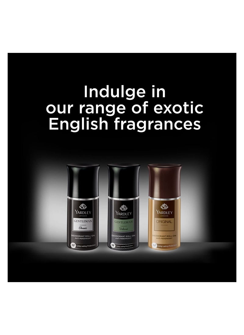 Yardley Yardley London Gentleman Classic Deodorant Roll-On for Men, 50 ml  - Image 2