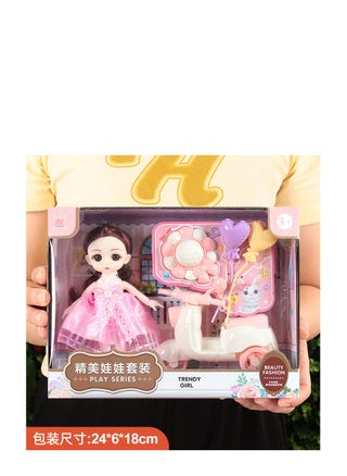 Motorcycle Doll Set