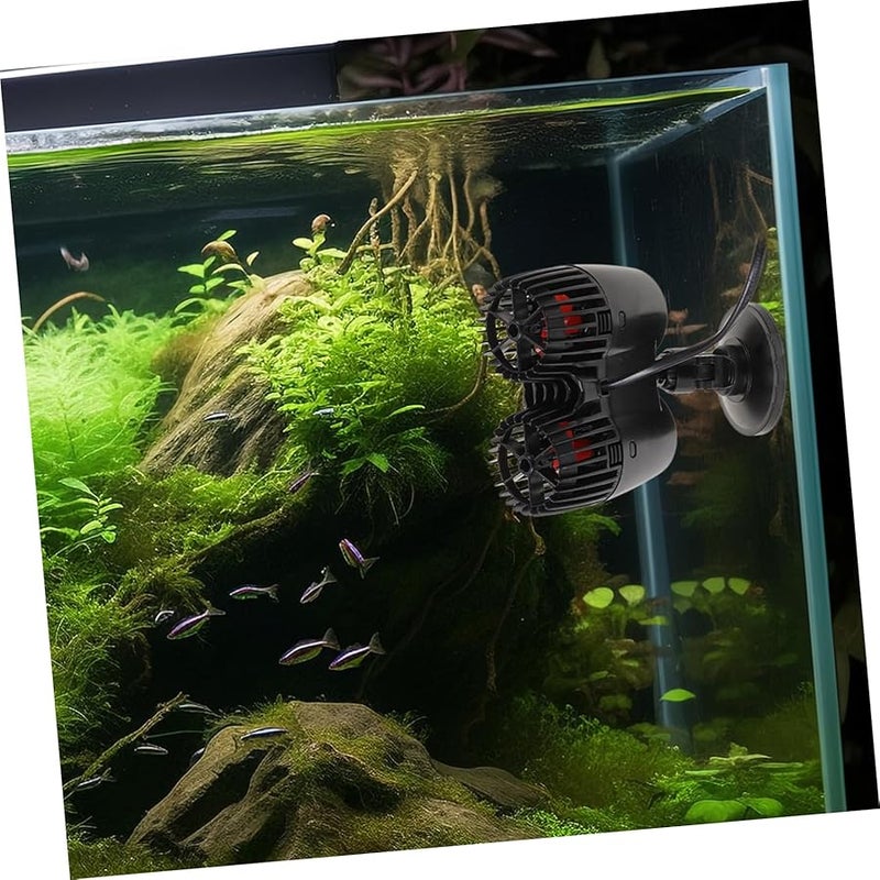 مضخة صنع الموجة لحوض الأسماك تيهوكس - مضخة دوران صامتة مع قاعدة كؤوس شفط - Image 5