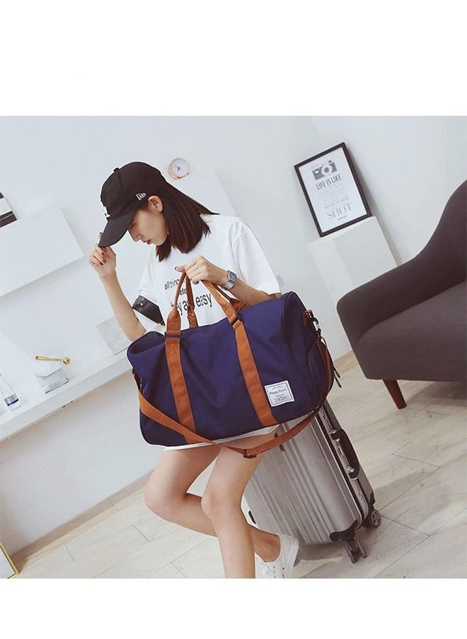 Arabest Fashion Gym Bag for Men Women, Fitness Workout Sports Duffle Bag, with Shoes Compartment, Travel Duffel Bag, Large capacity, Lightweight Waterproof Overnight Travel Bag  - Image 5